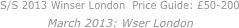 S/S 2013 Winser London 	Price